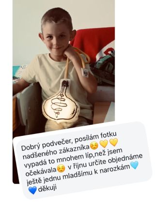 Fotky se spokojenými zákazníky nás nikdy neomrzí. Děkujeme 😌 #klikblik #zarovka #svetylko #ceskatvorba #ceskytvurce